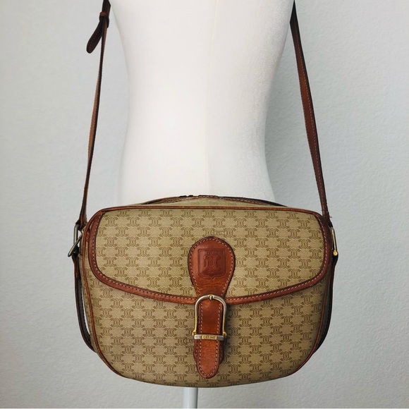 Vintage CELINE Macadam Crossbody Bag - Picture 3 of 17